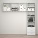 IKEA PLATSA (ИКЕА ПЛАТСА), Шкаф 5 дверей + 3 ящика, белый/Фонн белый, 240х42х241 см, 094.371.15 09437115 фото 3